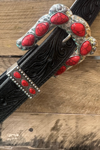 Load image into Gallery viewer, Buckle Up Belt Buckle Red
