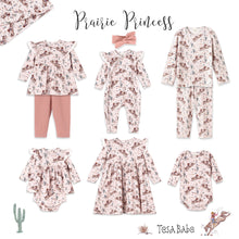 Load image into Gallery viewer, Prairie Princess Girl's Western Bamboo Pajama Set