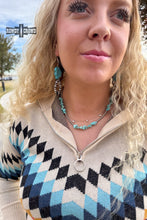 Load image into Gallery viewer, DS Rockin' With Turquoise Necklace