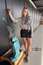 Load image into Gallery viewer, DS TAN Lomita Longhorn Pullover