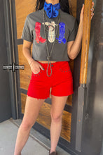 Load image into Gallery viewer, DS Red, White & Boots Tee