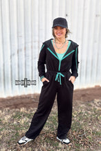 Load image into Gallery viewer, DS Turquoise Nights Jumpsuit