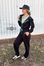 Load image into Gallery viewer, DS Turquoise Nights Jumpsuit