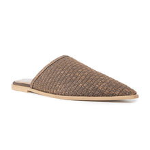 Load image into Gallery viewer, Spurloom Braided Sandals in Espresso Brown