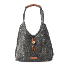 Load image into Gallery viewer, Myra Ravencliff Shoulder Bag in Midnight Stitch