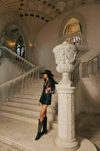 Load image into Gallery viewer, Myra Redrock Vale Embossed Leather Bag in Tobacco Cream