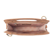Load image into Gallery viewer, Myra Yellowstone Lone Creek Handtooled Bag in Ivory Mahogany