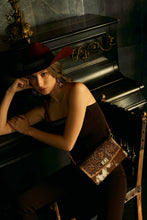 Load image into Gallery viewer, Myra Yellowstone Russet Valley Handtooled Bag in Warm Chestnut
