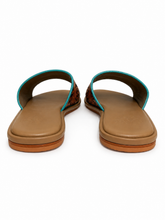 Load image into Gallery viewer, Western Hand Tooled Cow Cut Sandals