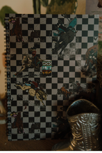 Load image into Gallery viewer, Checkered Rodeo Large Notebook