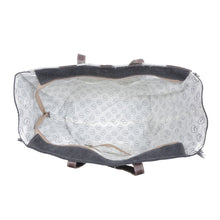 Load image into Gallery viewer, Myra Sea Grass Hair-On Leather Tote - Spacious Cowhide Bag with Embossed Front Pocket for Everyday Elegance
