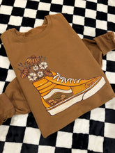 Load image into Gallery viewer, Floral Cowboy Kicks Crewneck

