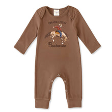 Load image into Gallery viewer, Brand New Buckaroo Baby Boy Western Cowboy Cotton Romper

