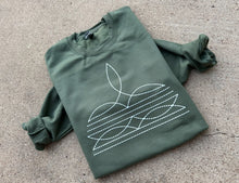 Load image into Gallery viewer, Green Boot Stitch Graphic Tee &amp; Crewneck
