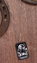 Load image into Gallery viewer, Skeleton Cowgirl Necklace
