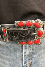 Load image into Gallery viewer, Buckle Up Belt Buckle Red
