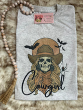 Load image into Gallery viewer, Skeleton Cowgirl Halloween
