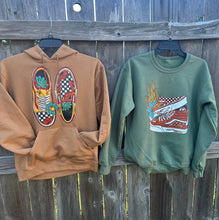 Load image into Gallery viewer, Checkered Shoes Wild Hoodie
