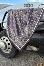 Load image into Gallery viewer, DS CHARCOAL Paisley Creek Wild Rag
