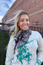 Load image into Gallery viewer, DS CHARCOAL Paisley Creek Wild Rag
