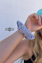 Load image into Gallery viewer, DS Cowgirl Flowers Scrunchie

