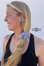 Load image into Gallery viewer, DS Cowgirl Flowers Scrunchie
