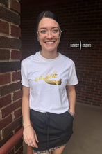 Load image into Gallery viewer, DS Leopard Spur Tee- WHITE
