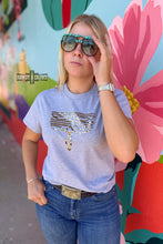 Load image into Gallery viewer, DS Leopard Boot Stitch Tee
