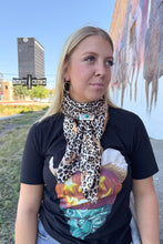 Load image into Gallery viewer, DS Liberty Leopard Wild Rag/ Scarf
