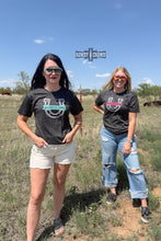 Load image into Gallery viewer, DS TURQUOISE Lucky Rodeo Tee
