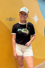 Load image into Gallery viewer, DS LEOPARD Wild Ride Ringer Tee
