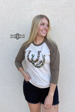 Load image into Gallery viewer, DS Lucky Horseshoe RAGLAN
