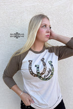 Load image into Gallery viewer, DS Lucky Horseshoe RAGLAN
