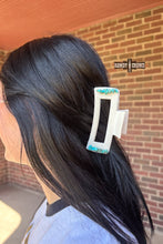 Load image into Gallery viewer, DS Turquoise Mess Hair Clip
