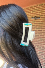Load image into Gallery viewer, DS Turquoise Mess Hair Clip
