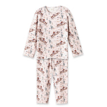 Load image into Gallery viewer, Prairie Princess Girl's Western Bamboo Pajama Set
