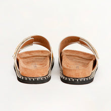 Load image into Gallery viewer, Loyal West Deen Canyon Sandals - Brown And White Cowhide
