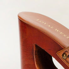Load image into Gallery viewer, Loyal West Desert Wanderer Sandals - Dark Brown Handtooled Leather
