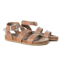 Load image into Gallery viewer, Saddle Ridge Trail Leather Sandals in Light Brown

