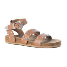 Load image into Gallery viewer, Saddle Ridge Trail Leather Sandals in Light Brown
