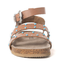 Load image into Gallery viewer, Saddle Ridge Trail Leather Sandals in Light Brown
