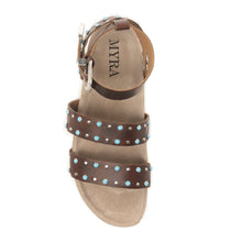 Load image into Gallery viewer, Saddle Ridge Trail Leather Sandals in Dusty Brown
