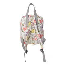 Load image into Gallery viewer, Myra Pine Meadow Cotton &amp; Leather Crossbody Bag in Garden White
