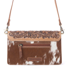 Load image into Gallery viewer, Myra Yellowstone Russet Valley Handtooled Bag in Warm Chestnut
