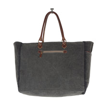 Load image into Gallery viewer, Asterias Canvas &amp; Hairon Bag
