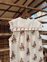 Load image into Gallery viewer, The Embroidered Cowboy Print Dress
