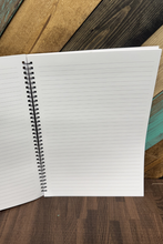 Load image into Gallery viewer, Stitched in Black Large Notebook
